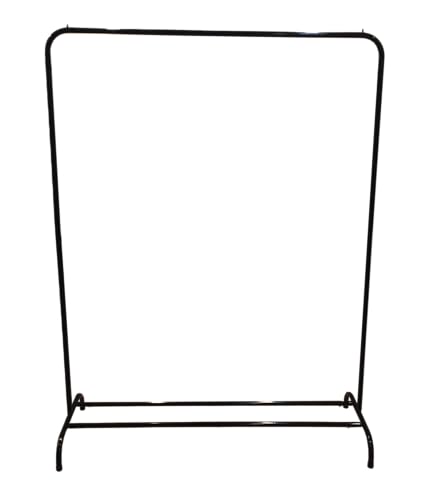 Arara Alta para Roupas Longas Vestidos com Sapateira 190cm de altura por 125cm de largura 100% Aço R