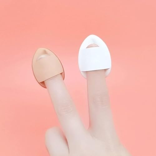 Image of Mini 5Pcs Makeup Blending Sponges-1 Soft Beauty Foundation Finger Sponge for Flawless Cream, Powder & Liquid Application - Applicator Sponge(6Pcs)
