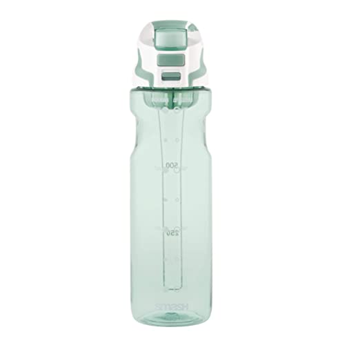 Borraccia Sportiva Smash Vitality One Touch Chugger - 750 Ml, Con Beccuccio Antimicrobico E Gancio - 5