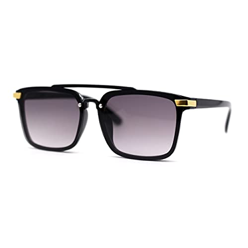 Kids Child Size Luxe Plastic Semi Rimless Rectangular Racer Sunglasses2