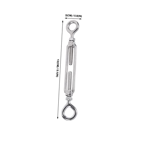 Tensor de cable ajustable ojo y ojo de acero inoxidable miniatura 4