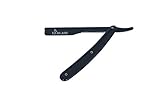 EZ BLADE Pitch Black Straight Edge Razor