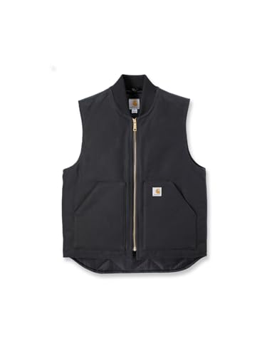 Carhartt V01 Relaxed Fit Firm Duck Insulated Rib Collar Vest