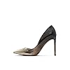 ALDO Women's Lala Pump, Black/Gold Multi, 7
