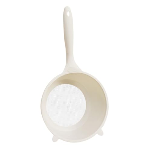 BESPORTBLE Cesta Coladora Reutilizable con Asa Cesta de Drenaje Fina para Lavar Arroz Verduras y Frutas Filtro Multifuncional de Malla Práctica para Cocina Doméstica