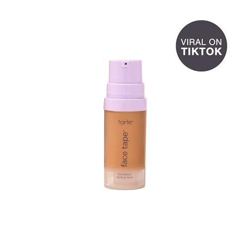 Image of tarte face tape foundation - Full-Coverage 12hr Waterproof Makeup, Hydrating & Smoothing with a Natural Matte Finish for Transfer-Proof Comfortable Long-Wear Foundation, Vegan & Cruelty-Free