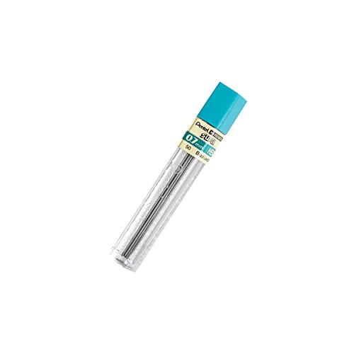 Pentel® - Super Hi-Polymer Lead Refills, 0.7mm, HB, Black, 12 Leads/Pack - Sold As 1 Pack - HB lead is guaranteed to scan for tests.