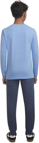Image of Hurley boys Long Sleeve Soft Basic Cloud Slub T-shirt and Shorts 2-piece Outfit Set