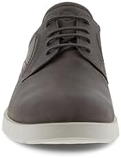 ECCO Men's S Lite Hybrid Plain Toe Tie Oxford, Coffee Nubuck, 10-10.5 | Image 2