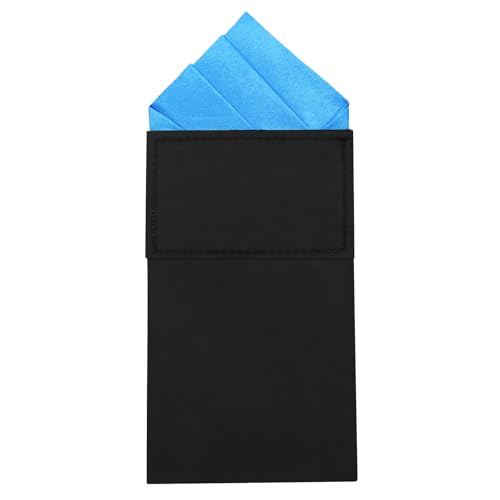 Image of Mens Pre-Folded Pocket Squares on Card Pocket Handkerchief for Suit Accessories