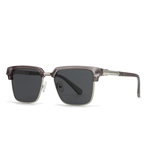 Lunettes de soleil hommes gris idéales pour vos sessions de photographie de rue