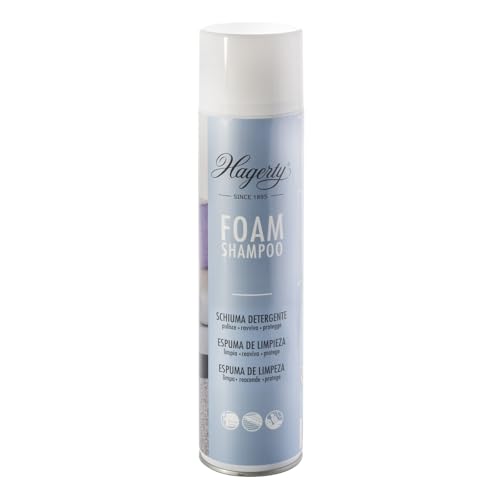 HAGERTY Foam Shampoo I Espuma limpiadora para alfombras y tejidos I Limpiador de alfombras premium I Agente de limpieza para alfombras y tapicería I Espuma limpiadora para aspirar