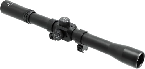 Umarex Zielfernrohr RS 4 x 20, Ø 20 mm Objektiv, Fernrohr für Luftgewehre, unbeleuchtet, inkl. Montageringe