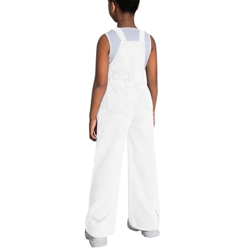 Teens Girls Baggy Jeans Wide Leg Loose Streetwear Denim Pants Elastic High Waisted Y2K Kids Aesthetic Clothes for Fall2