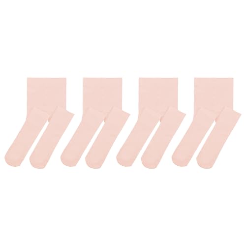 Durio 4 Pairs Ballet Tights for Girls Ultra Soft Toddler Dance Tights Footed Stockings for Girls School Elastic Leggings2
