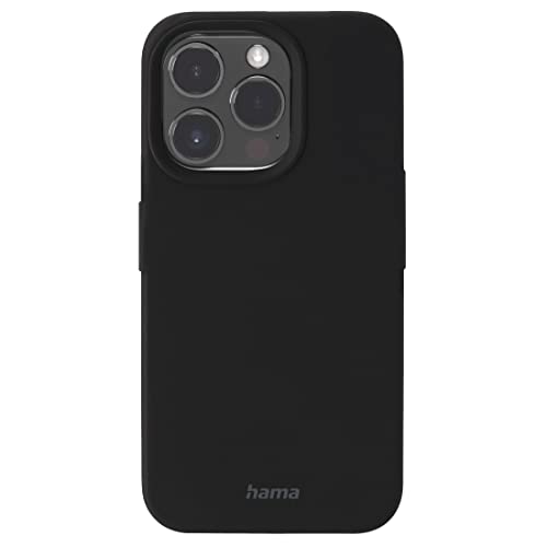 Hama MagSafe Fodral för iPhone 14 Pro - Stötskydd och Matt TPU, Svart