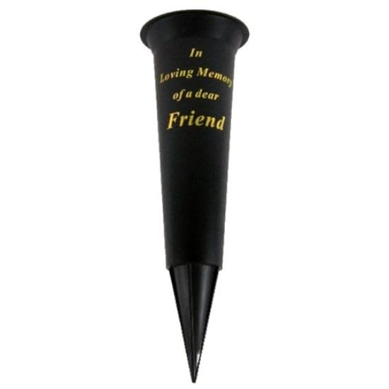Special Graveside Memorial Grave Spiked Flower Vase In Loving Memory Special Memorial Vase for Graves