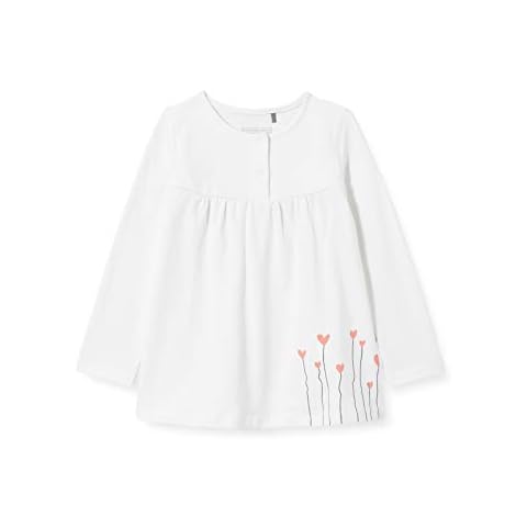 bellybutton Baby-Mädchen Bluse, Bright White|White, 56 Cover