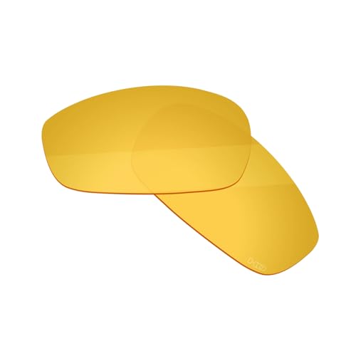 Verres de rechange Oakley Straight Jacket 2007 Boldbright polarisés jaune HD