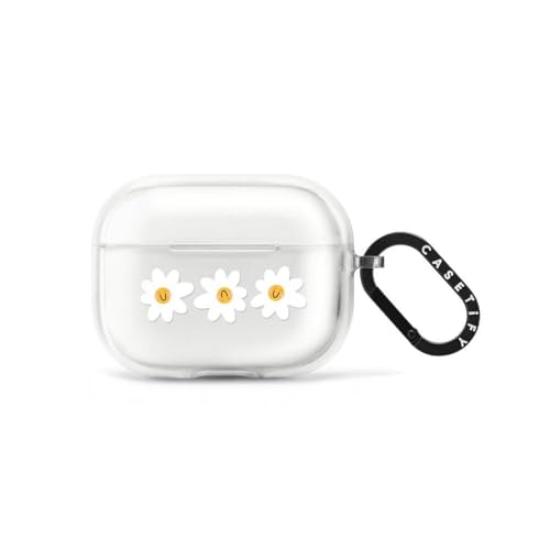 Coque Airpods Pro 3 CASETiFY Impact Laura Jane étui givré marguerites