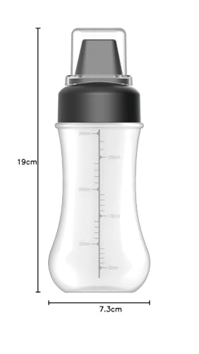 Image of kunya Ketchup Bottles Refillable Salad Dressing Tomato Sauce Mayo Syrup Squeeze Containers Bottle Lunch box Plastic Portable Squeezable Squirt Condiments Jars (Multicolor) (Multi Hole)