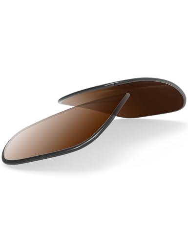Image of BLAZERBUCK Anti-salt Replacement Lenses for Oakley Fives Squared(4+1) OO9238 Sunglasses - Brown Gradient