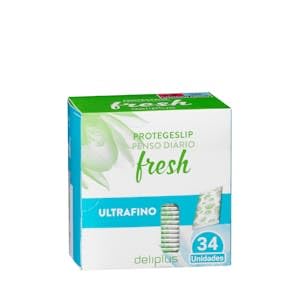 Protegeslip ultrafino Fresh en bolsitas Caja 34 ud. Pack 2