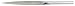 Strauss Heavy Duty Hand File, Diamond Grit, Triangular, Coarse, 220mm Length, 9.7mm Width, 9.7mm Thickness