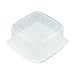 Imagen de Alimentos con caja rectangular transparente de sellado de polipropileno cuadrado hermético de 30 g