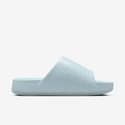 Nike Calm SE Women's Slides (FV5940-400, Glacier Blue/Glacier Blue) Size 84