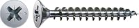 SPAX Universalschraube, 3,0 x 12 mm, 1000 Stück, Kreuzschlitz Z1, Senkkopf, Vollgewinde, 4CUT, WIROX A3J, 1081010300125 – Ansicht 1
