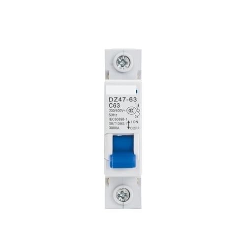 Mini disjoncteur 4.5/6KA coupure rapide pour la protection contre surcharges 230V