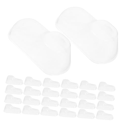 Ciieeo 100pcs Baby Socks Shaper Reusable Leather Foot Mold for Boys and Girls Toddler Shoes Display Stand Baby Shoe Display Model Sturdy PVC Material