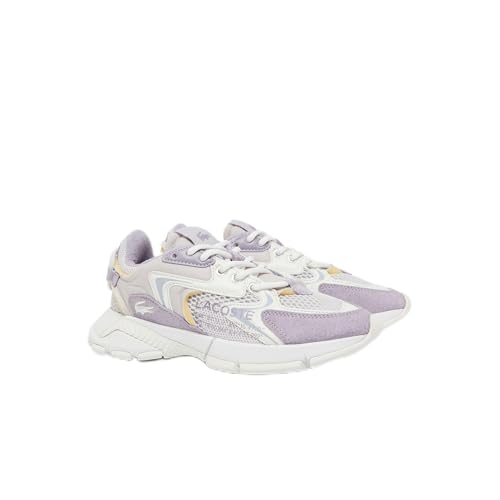 Lacoste Womens L003 Neo Sneaker, LT PURP/WHT, 7.5