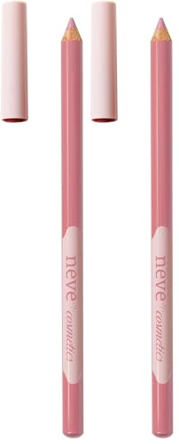 Neve Cosmetics Pastello Labbra dal colore pieno e coprente | Ballerina (Confezione da 2)