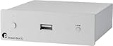 Pro Ject Stream Box S2 (argenté)   Appareil de streaming 24/192 avec ESS9023 DAC   Spotify, TIDAL, Napster, UPnP, DLNA   WiFi 802.11 b/g/n   Aluminium/Métal Argenté ou Noir
