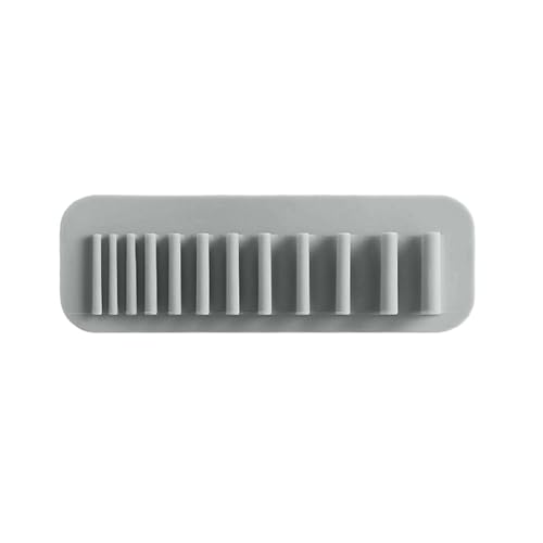 メイクブラシオーガナイザーラック非パンチング乾燥シリコーン化粧品収納ホルダー浴室用壁掛けブラシ収納