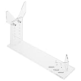 Garneck Action Figure Stand Verstellbarer Figurenhalter für Transparentes Modellregal für Spielzeugausstellungen und Sammlungen