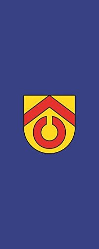 Drapeau Bokensdorf 120x300 cm vertical de qualité supérieure pour mât