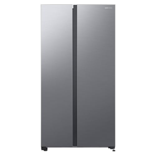 Samsung Frigorifero Side by Side Samsung Air Space AI RS62DG5003S9/EF, Wifi, All Around Cooling, SpaceMax, Ice Maker, 655 L, LxAxP: 91,2 x 178 x 71,6 cm, Metal Inox
