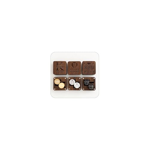 Mancuernillas Personalizadas para Hombre con Caja de Madera miniatura 1