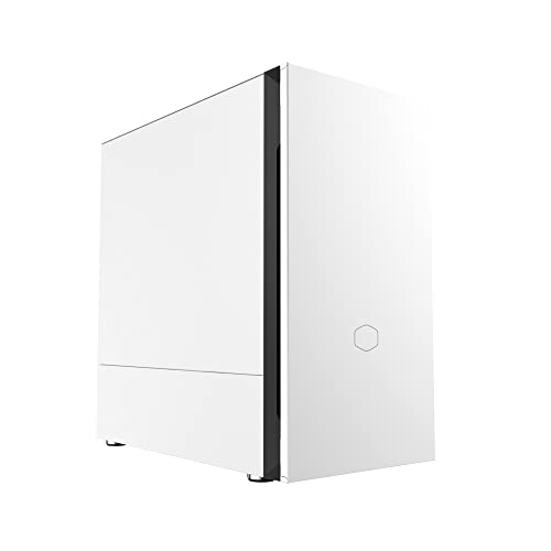 【セット買い】Cooler Master Silencio S400 White Steel 静音設計 Micro-ATX PCケース 防音仕様スチールパネルモデル MCS-S400-WN5N-SJP CS8583 & 【プロ推奨 高性能】シミオシ OC Master SMZ-01R (13.2W/m・K) 【親和産業 正規品】