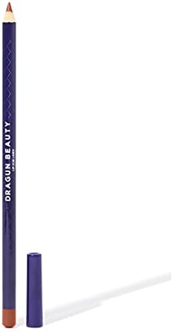 DRAGUN BEAUTY Lip Job Liner, Medium Brown, 2.0 cc Contour Lip Pencil, Smooth, Blendable, Moisturizing Medium Brown Lip Liner Pencil, Vegan, Gluten Free, Paraben Free