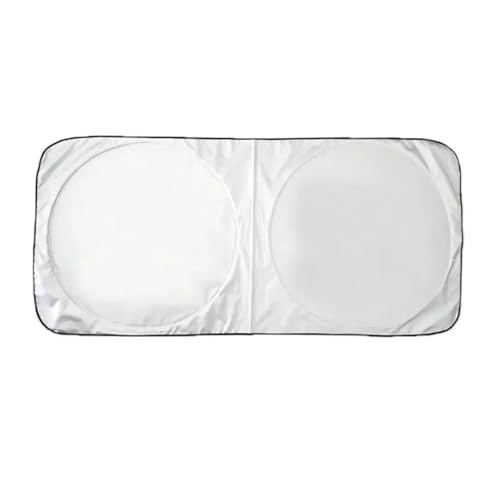 Pare-soleil de voiture pliable et housse de protection anti-UV pour pare-brise avant et lunette