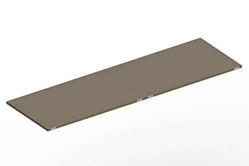 Plancher en aggloméré haut de gamme 38 mm d'épaisseur avec plaque de centrage