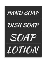 GMISUN Black Soap Label 4 Pack