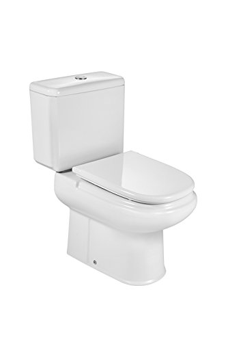 Roca A342321001 - Inodoro con salida a suelo (cisterna y tapa no incluidos)