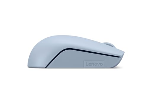 Image of Lenovo 300 Wireless Compact Mouse Frost Blue