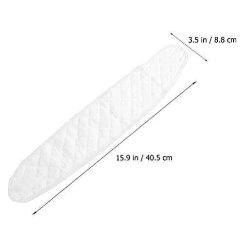 Image of 8pcs Cotton Newborn Navel Belt Breathable Belly Button Bands for Comfort Protection for Healing Cord Wounds Shower Present White