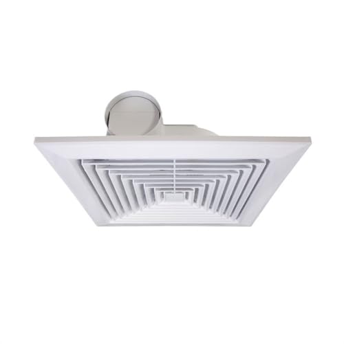 Ventilador de extracción para techo de 60x60 cm, silencioso y potente, para baños y oficinas miniatura 3